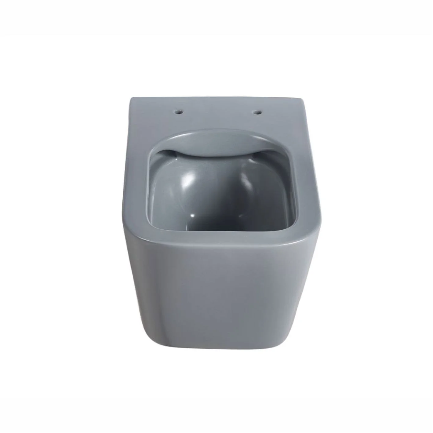 Приобрести sole унитаз подвесной cube 2 grey, безободковый с сиденьем дюропласт, микролифт, серый ут000085188