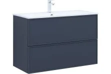 Aquanet Тумба с раковиной Арт 100 см, маренго