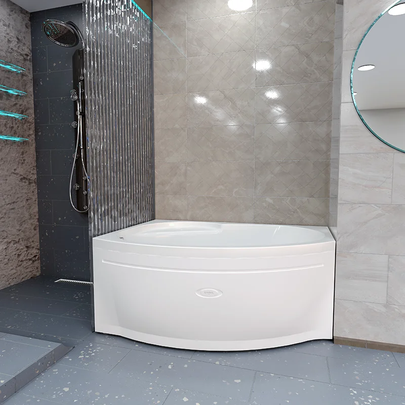 Приобрести радомир акриловая ванна монти 150x105 см l ( комплект каркас и слив )