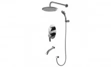 LEMARK Душевая система Atlantiss, скрытый монтаж, хром LM3222C