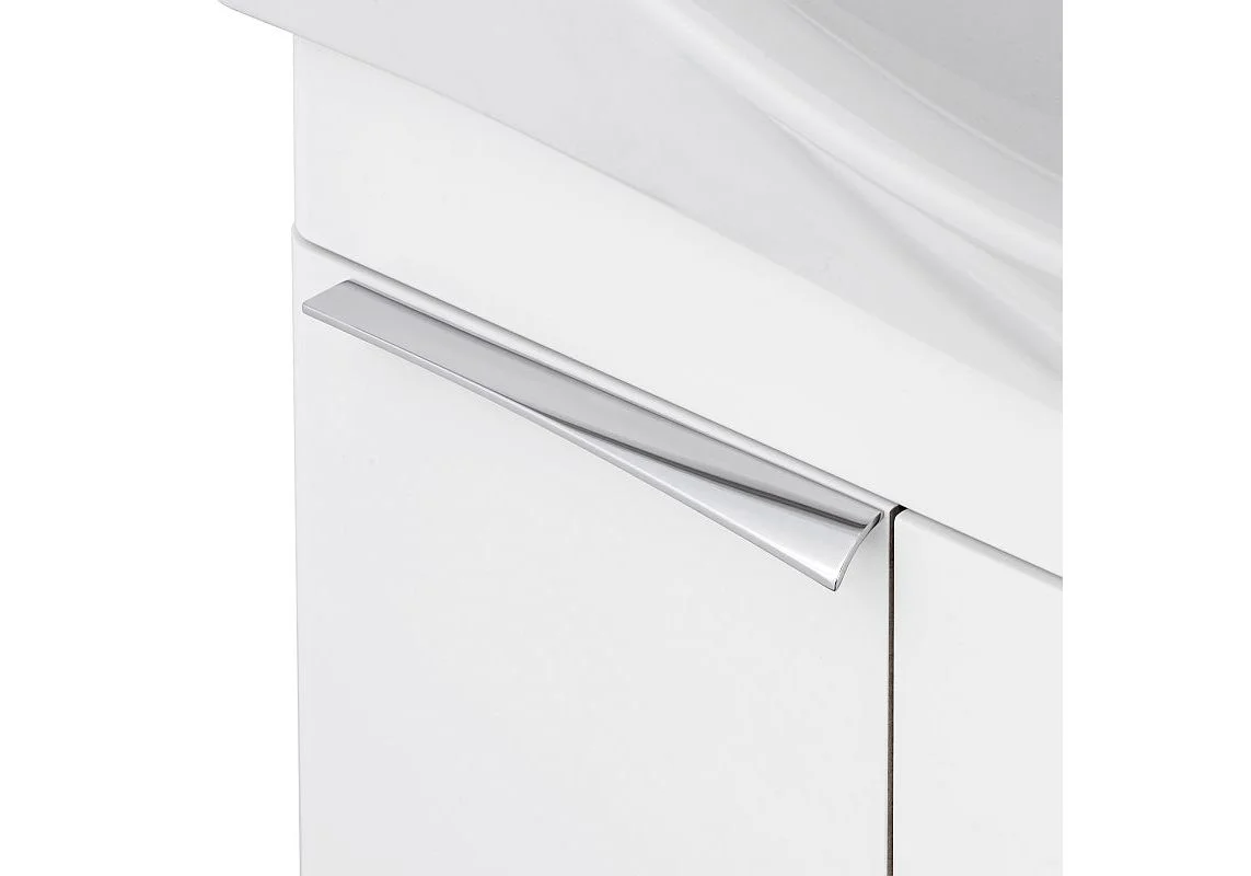 Приобрести тумба с раковиной акватон беверли 65 см 1a235301bv010;1wh302501, белый