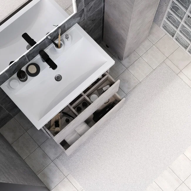 Приобрести briz тумба напольная ricci concrete 60 см, светло серый, т8-60