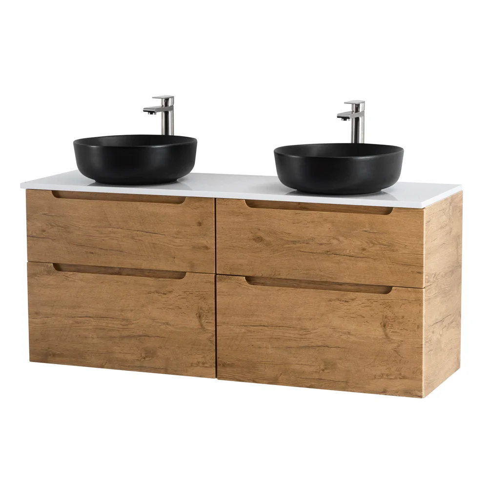 Приобрести belbagno тумба со столешницей etna-h60 120 см, подвесная rovere nature