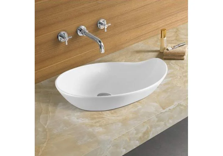 Приобрести раковина-чаша ceramalux 65 см 9052