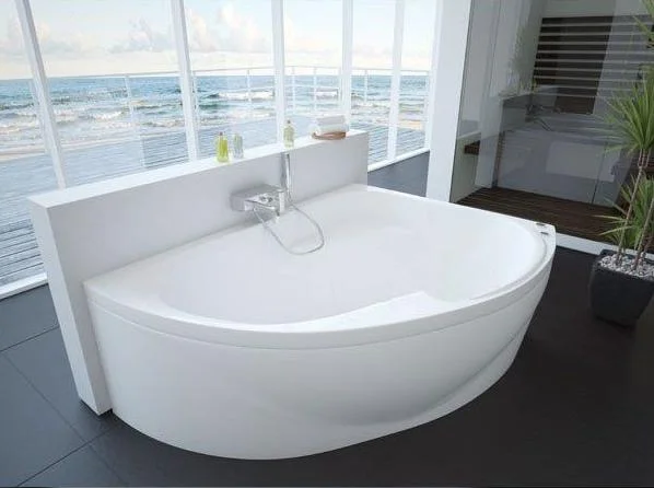Приобрести акриловая ванна асимметричная aquatek альтаир r 160x120 см