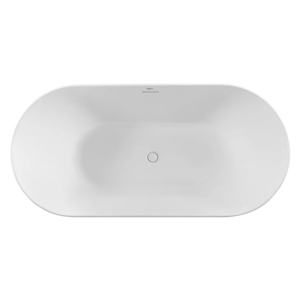 Приобрести belbagno акриловая ванна 170х80 см, отдельно стоящая, белая матовая bb413-1700-800-matt