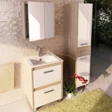 Сomforty Тумба с раковиной "Тулуза-60" сосна лоредо