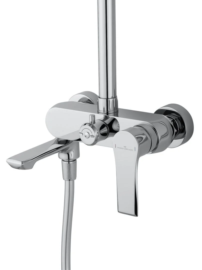 Приобрести душевая система wonzon & woghand brilliant, хром (ww-88047079-cr)