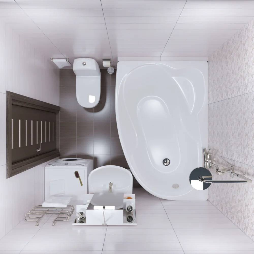 Приобрести тритон ванна акриловая изабель 170х100 см, асимметричная, правая щ0000044607