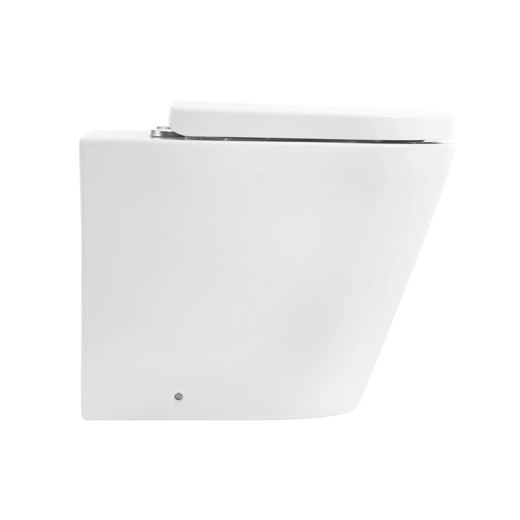 Приобрести belbagno унитаз безободковый приставной flay-rс сиденьем дюропласт, микролифт, белый bb1003cbr/bb865sc