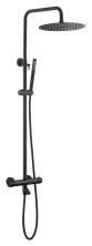 Boheme Душевая система c термостатом UNO Black 468-T-B