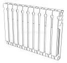 Чугунный радиатор
