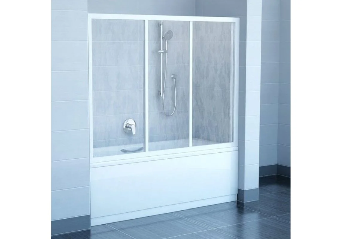 Приобрести ravak шторка для ванны supernova avdp3 150 см 40vp0u02zg сатин/матовое