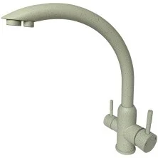 Смеситель для кухни ViEiR Kitchen 350 мм, с подключением к фильтру, бежевый V15024(H)