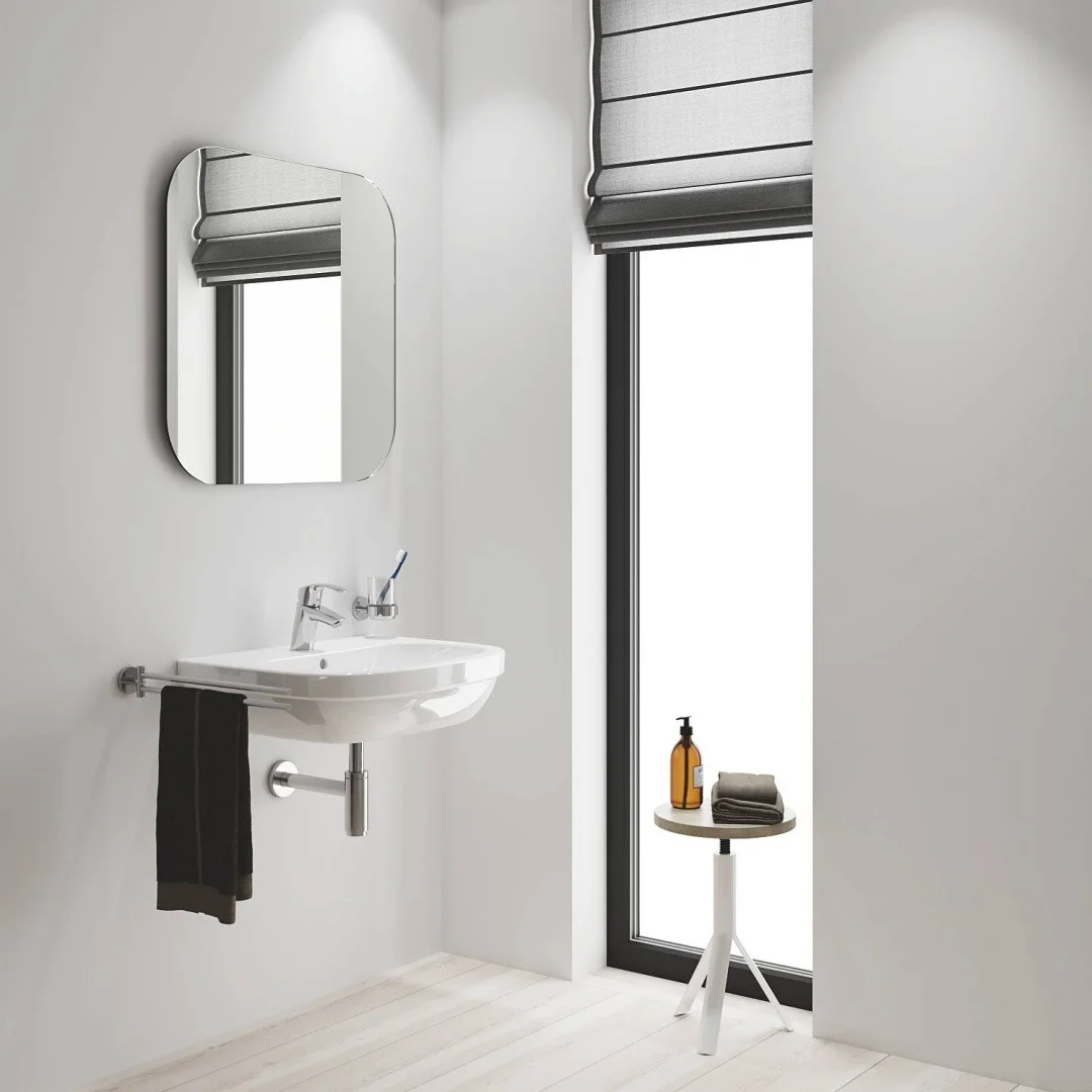 Приобрести смеситель для раковины grohe eurosmart new с цепочкой, хром 23372002