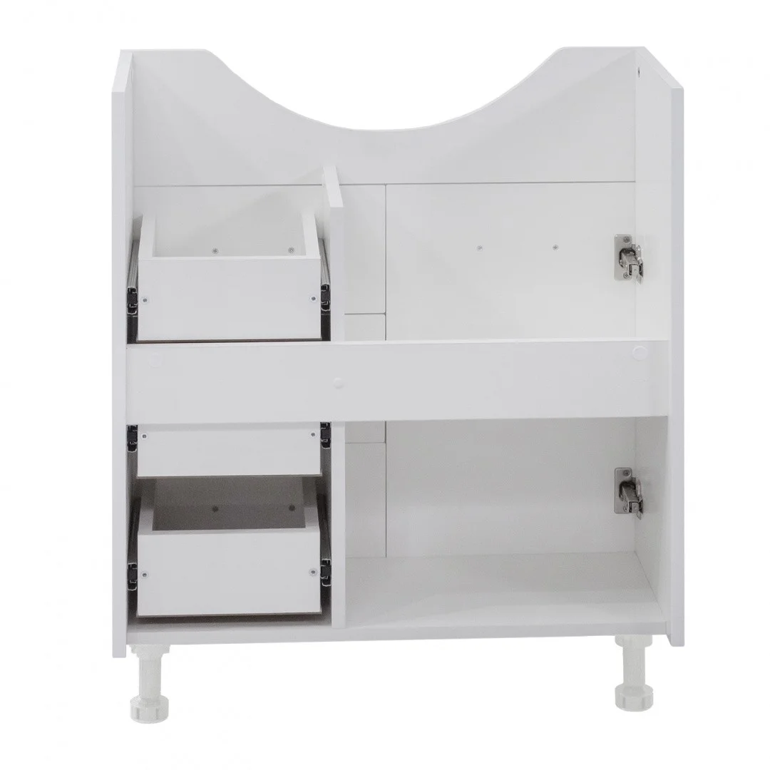 Приобрести aqua de marco тумба напольная с раковиной baltica 70см, белый 2070cbal