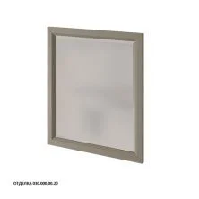 Caprigo Зеркало JARDIN 75 см, бежевое, эмаль