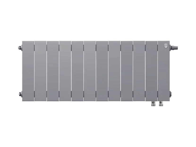 Приобрести royal thermo радиатор биметаллический pianoforte 300 /silver satin ( серебристый ) vdr - 12 секц.