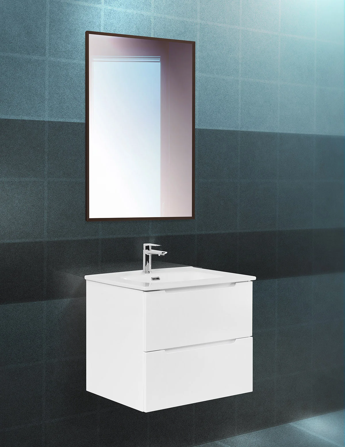 Приобрести belbagno зеркало 60х80 см spc-al-600-800 nero