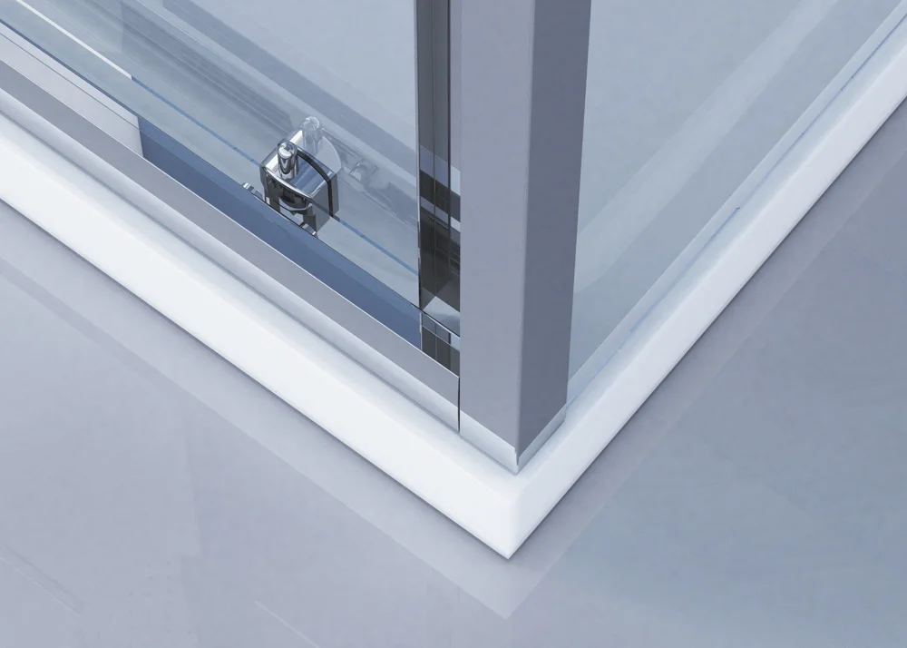 Приобрести belbagno душевое ограждение 90х120 см due-ah-1-120/90-c-cr