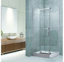 Ограждение душевое Mirsant Arena Square 90х90 см хром/прозрачное