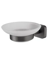 Мыльница с держателем WONZON & WOGHAND GRAFFITY, Темный графит (WW-9322)