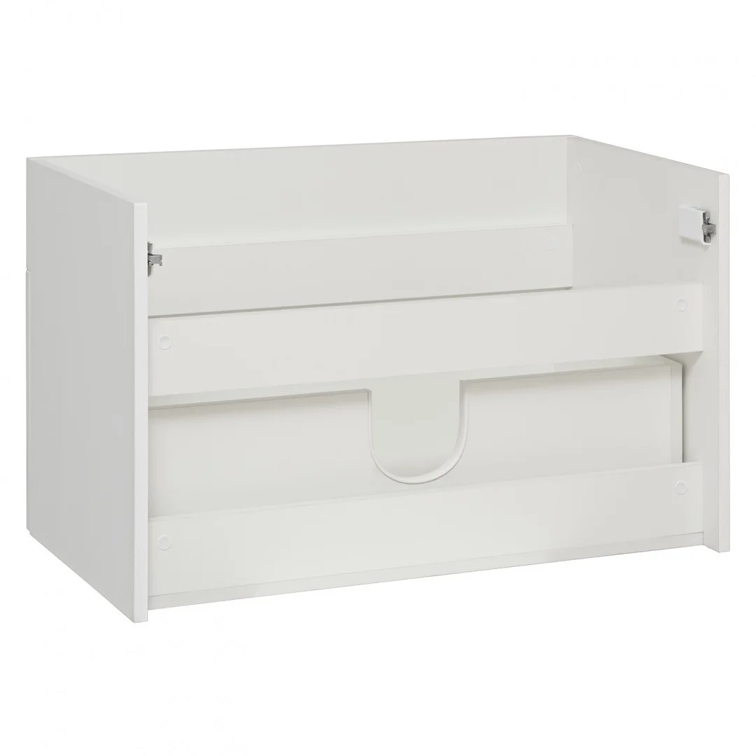 Приобрести aqua de marco тумба подвесная с раковиной olivia 80см, один ящик, белый 2080coli/h; 280olivia