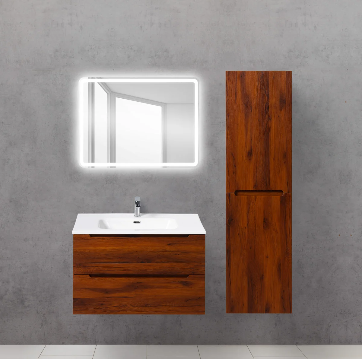 Приобрести belbagno зеркало 60х80 см spc-mar-600-800-led-btn