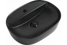 Aquanet Раковина Lake-2-MB 50х39 см, черный матовый