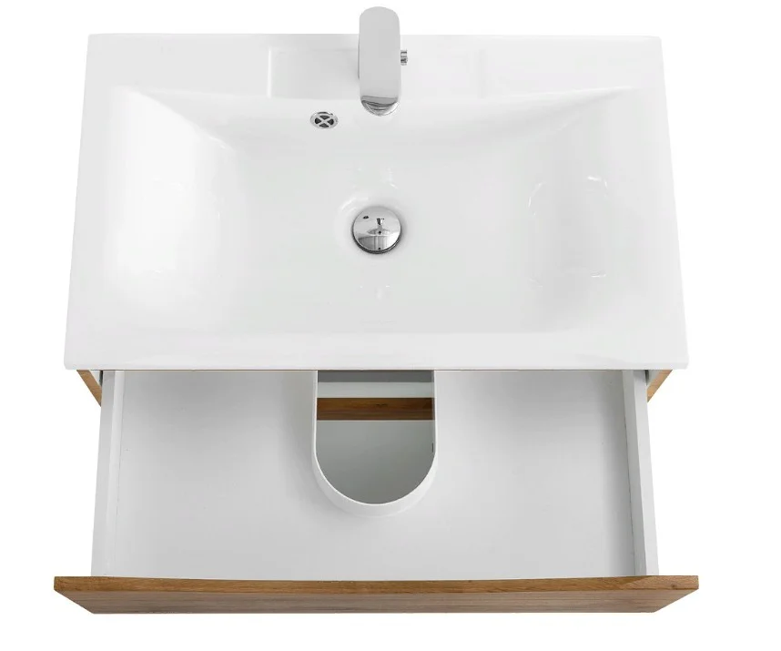 Приобрести тумба подвесная с раковиной belbagno marino-750-2c-so-rn-p 75 см, rovere nature