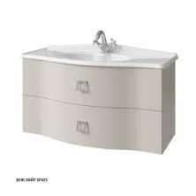 Caprigo Тумба с раковиной NOKTURN 100 см, светло бежевая