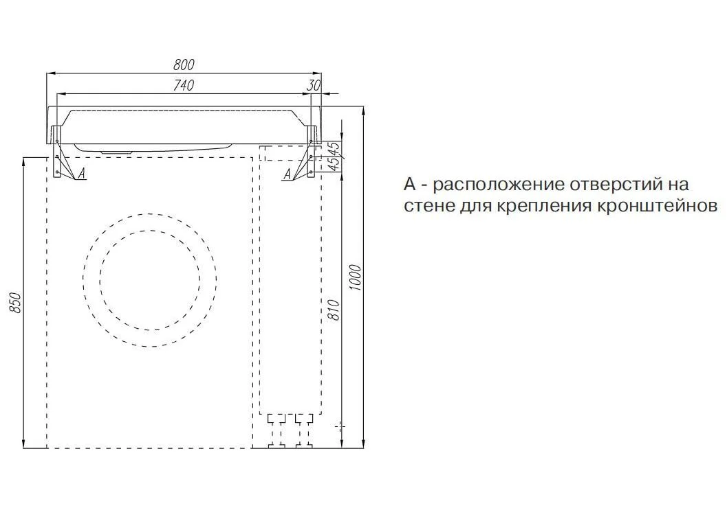 Приобрести тумба напольная с раковиной-столешницей акватон лондри 80 см 1a236101lh010;1a72113krw010, белый