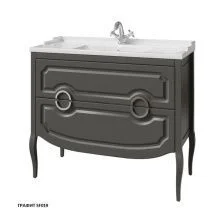 Caprigo Тумба с раковиной FIRENZE 100 см, графит