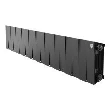 Royal Thermo Радиатор биметаллический Pianoforte 200 /Noir Sable ( черный графит ) - 18 секц.