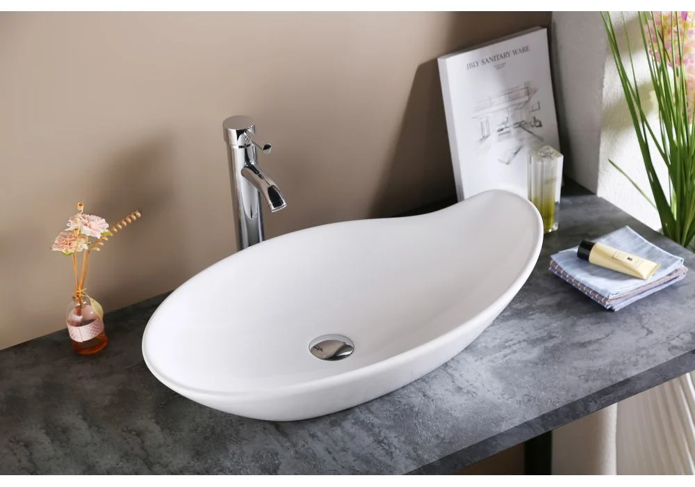 Приобрести раковина-чаша ceramalux 65 см 9052