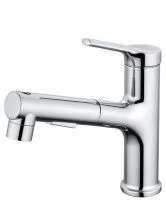 Смеситель для раковины с выдвижным изливом WONZON & WOGHAND, Хром (WW-A40862-CR)