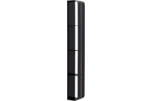 Aquanet Полка Магнум H 15x100 см черная матовая, вертикальная 00326457