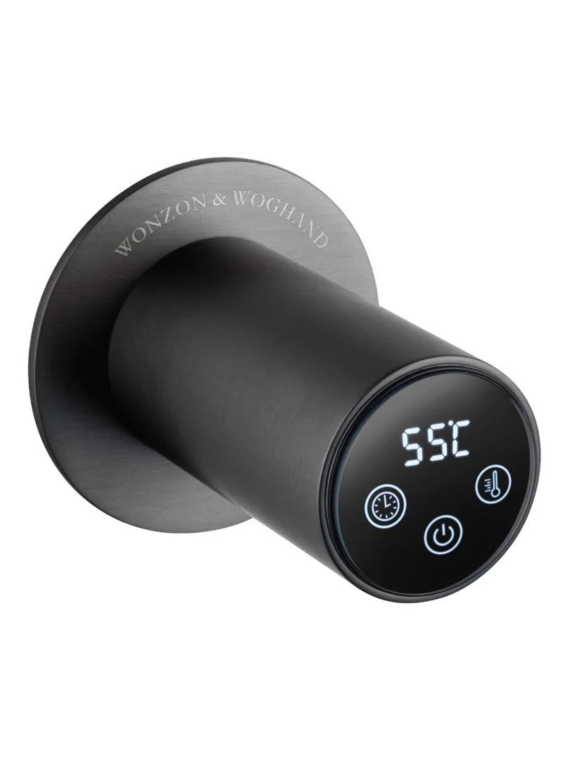 Приобрести полотенцесушитель электрический встраиваемый wonzon & woghand leipzig, темный графит (ww-al3621-gm)