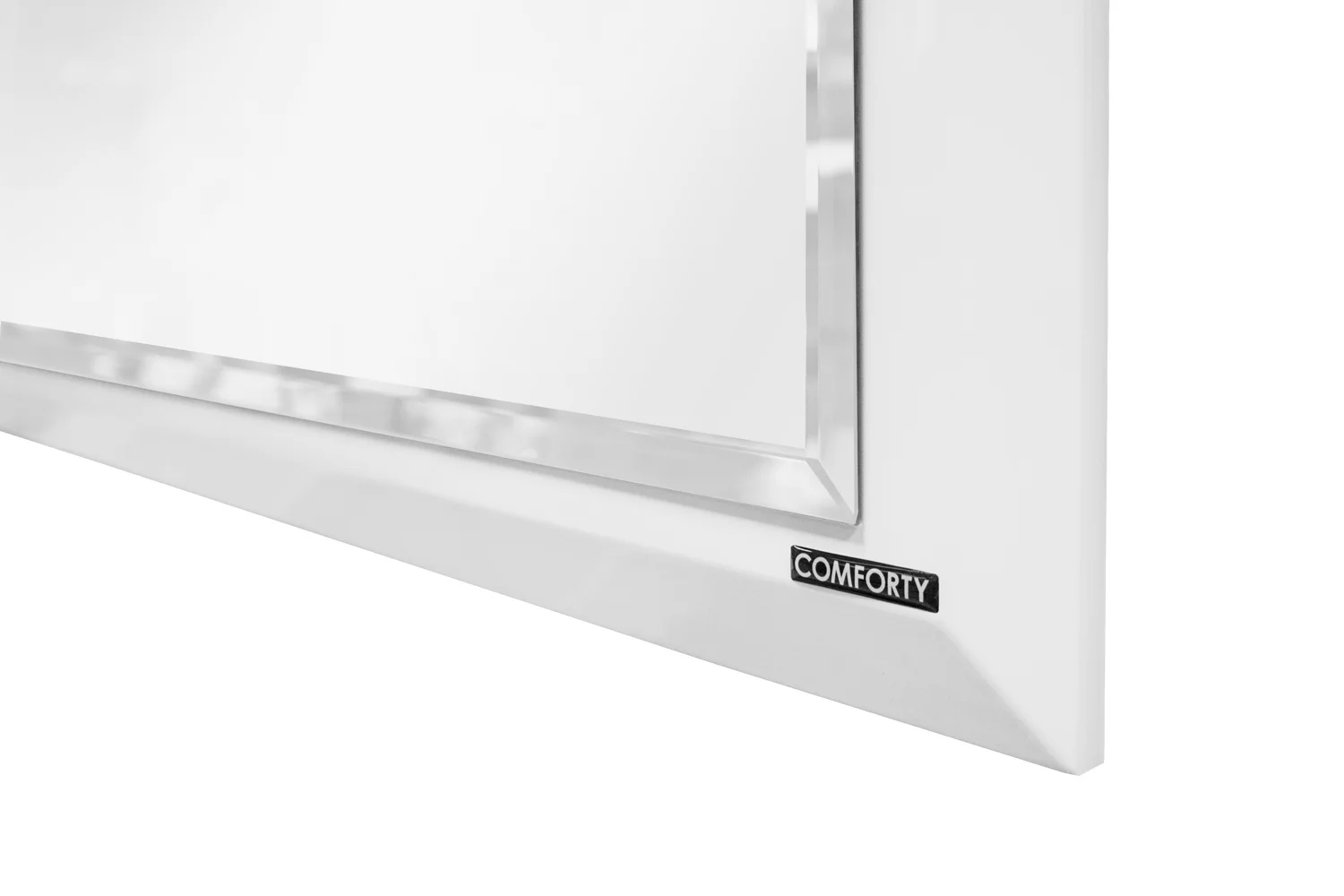 Приобрести сomforty зеркало "империя-120", белый глянец