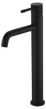 Boheme Смеситель для раковины высокий, Uno. Черный 462-B