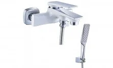 LEMARK Смеситель для ванны Allegro, белый\хром LM5914CW