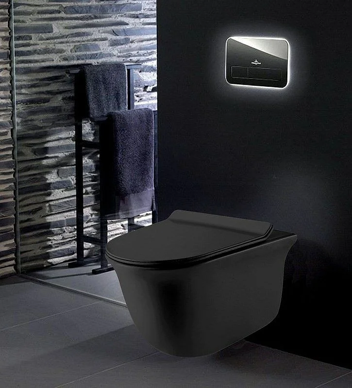 Приобрести grossman унитаз подвесной color с крышкой дюропласт, микролифт, черный gr-4412bms