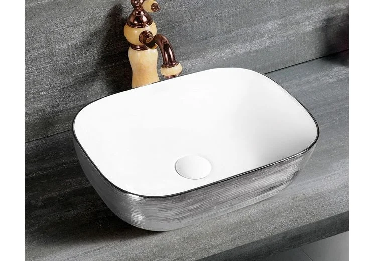 Приобрести раковина-чаша ceramalux d1302h020 45 см серый