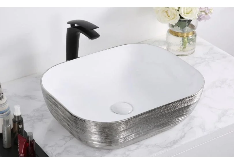 Приобрести раковина-чаша ceramalux d1302h020 45 см серый