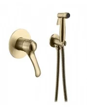 Смеситель с гигиеническим душем, встраиваемый ViEiR Luce, бронза V413553D