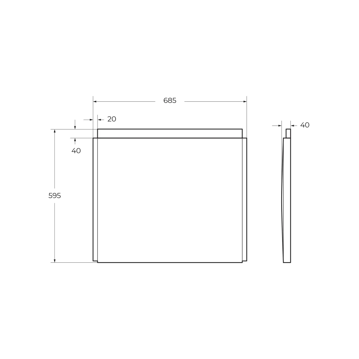 Приобрести cezares торцевая панель для акриловой ванны 70 см с крепежом emp-f-70-sp-w37