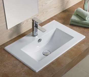 Приобрести раковина-столешница ceramalux 60 см yj-803-60