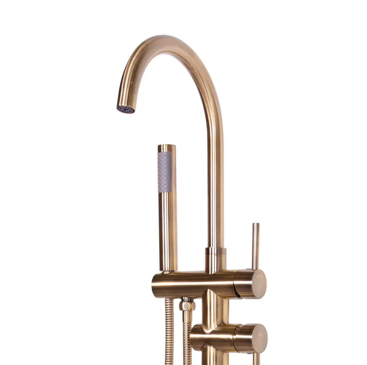 Приобрести grocenberg напольный смеситель для ванны, бронза gb900br