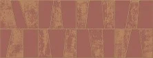 Декор настенный Concept GT City Colors Бордовый 60*23см _1 \6 