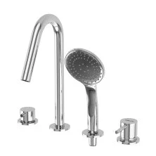 CEZARES Смеситель на борт ванны LEAF-BVDM4-L-01